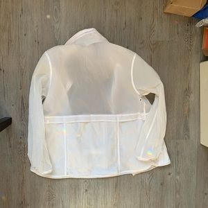 White parachute lulu jacket